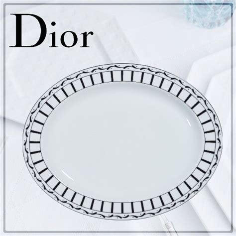 christian dior plate|christian dior home accessories.